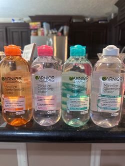 Micellar water  garnier $6 each or 2 for $10