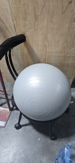 Yoga ball desk chair