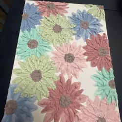 Handmade Flower Texture Art