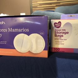 Storage Bags, Disposable Bra Pads 