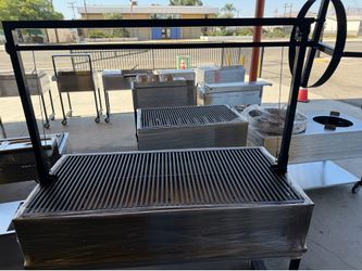 Asador Santa María extra grande!! Asador para el carbon!