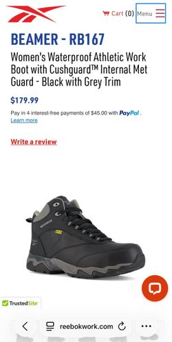 New-Reebok work safety toe -Beamer RB167