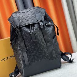 LV Black backpack 
