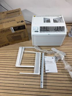 5000 BTU LG Window Air Conditioners AC Easy Mechanical Control Ultra-Quiet Compact-size Cools Washable Filter 150 Sq.Ft. for Small Room AC Unit air co