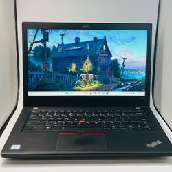Lenovo T480 ThinkPad i5-8350u 1.90Ghz 8GB//256GB SSD Windows 11 Pro Fully Functional