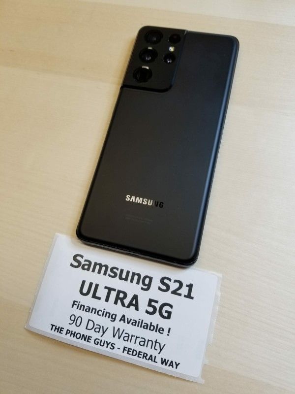 Samsung Galaxy S21 Ultra 5G T mobile MetroPCS 128GB $39 Down Today
