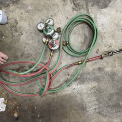  Compressor And Welding Torches 