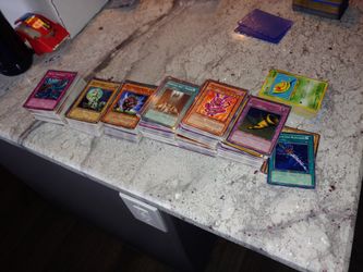 Yugioh cards and japanese pokemon cards