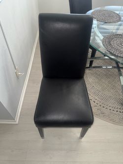 Black Chairs - Set of 4