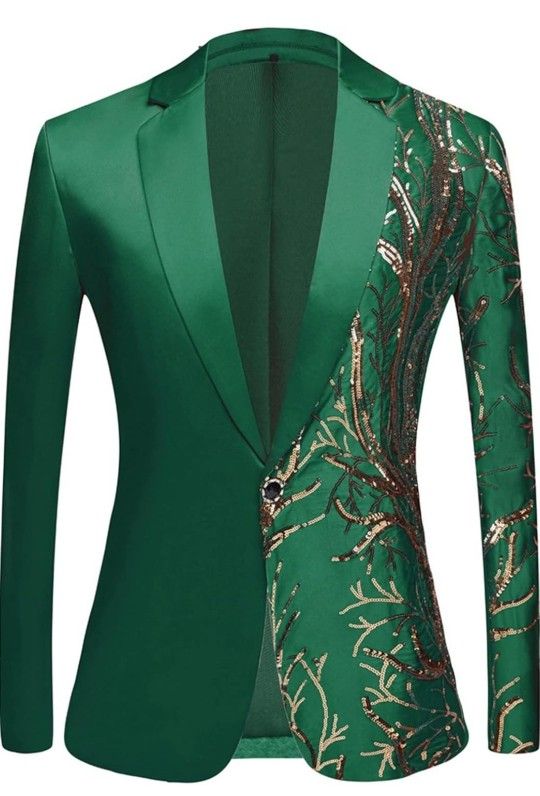 Emerald Green Suit Jacket. Pick Up Near  MLK/CRAIG 