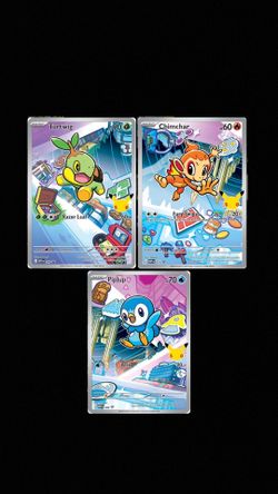 Pokemon Cards Sinnoh Starter Set