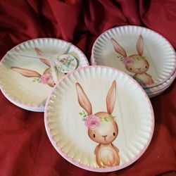 Easter Bunny Dinner Plates