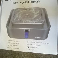 Extra Large Pet Fontain 