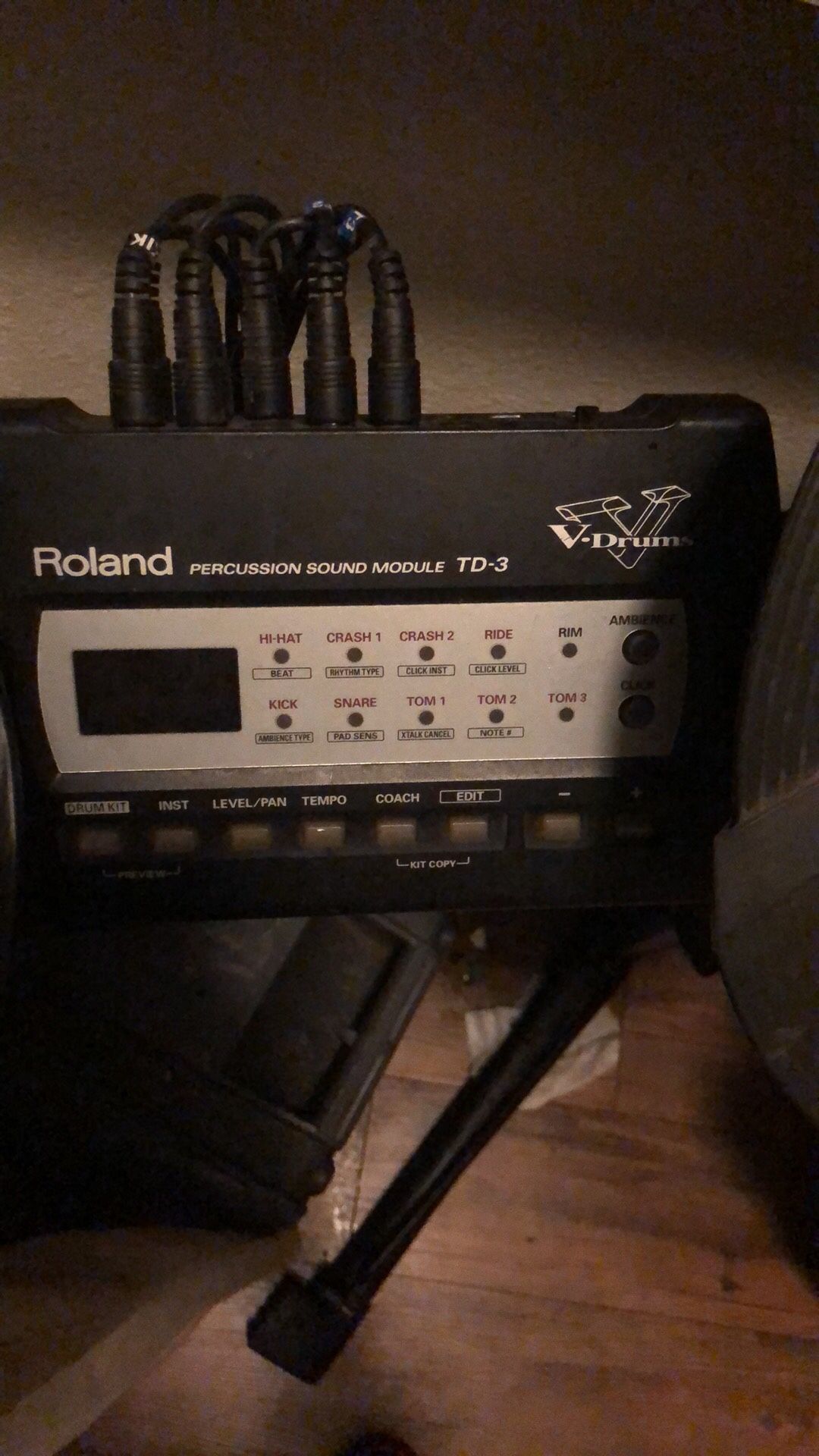 Roland Percussion Sound Module TD-3 Electric Drum set 