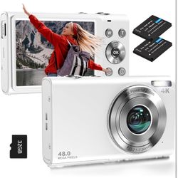 UHD 4K Digital Camera with 32GB Card