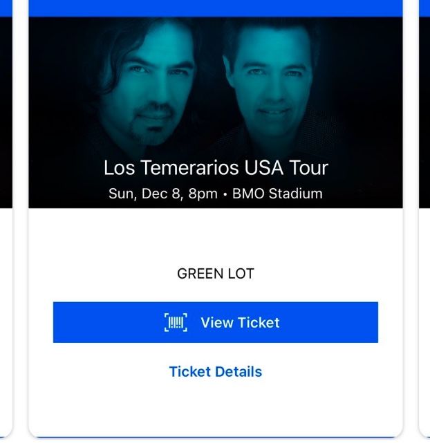 Los Temerarios Tickets | Sun 12/8