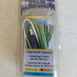 REESE Towpower - 4 Way Flat 60" Connector Trailer Wiring