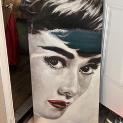 Audrey Hepburn Large Canvas Wall Art Target Home Décor