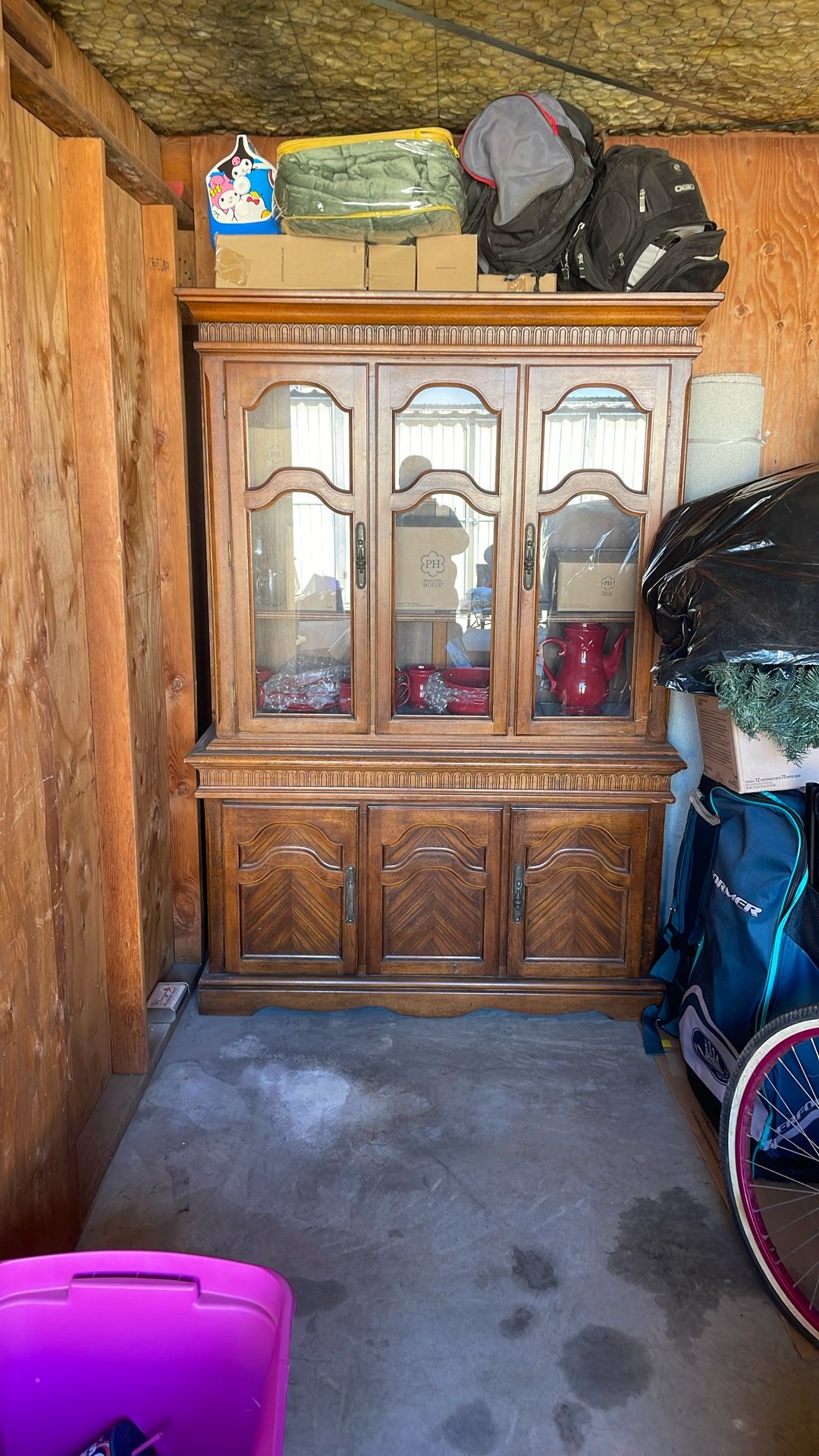 Vintage China Cabinet 