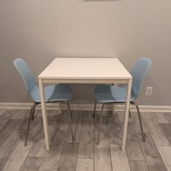Ikea Vihals and Lidas Chair And Table Set