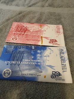 1999 US Mint Uncirculated Coin Set Denver & Philadelphia