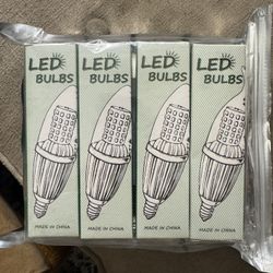 Four Led Light Bulbs 