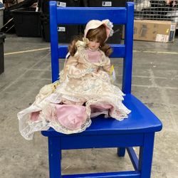 Fashion Antique Porcelain Doll By Laura Landa