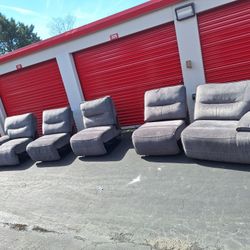 5 Piece Recliner Couch