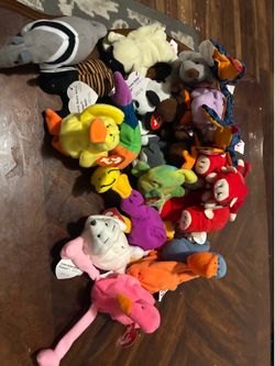 Teenie beanie babies