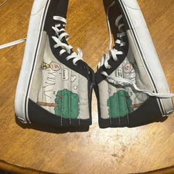 Vans Peanuts Charlie Brown Lucy Snoopy Peppermint Patty Size 13