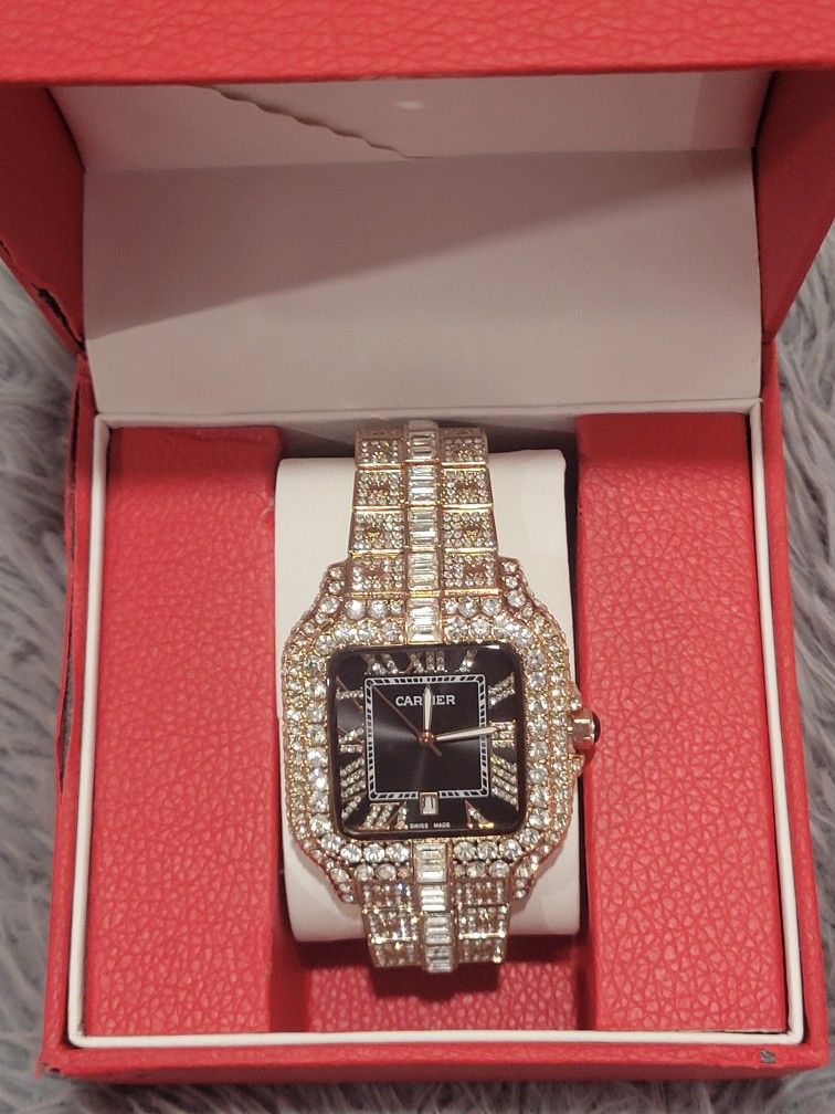 VVS Moissanite Watch PASSES DIAMOND TESTER Negotiable: