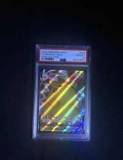 Pokémon Pikachu VMAX PSA 10 Full Art Vivid Voltage #044