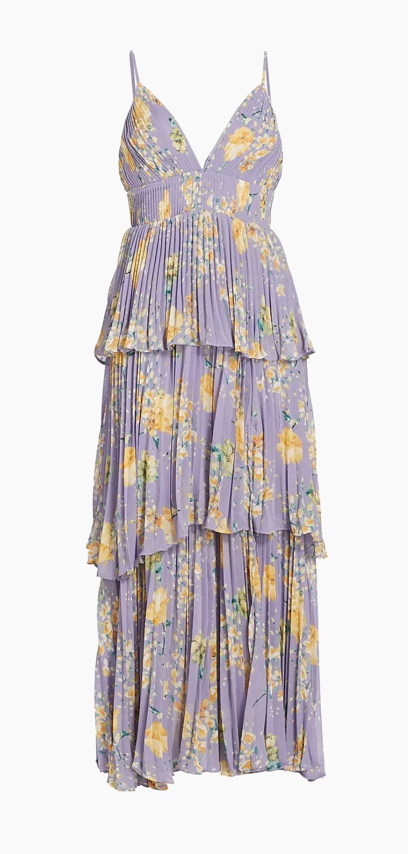 ASTR The Label Zaida Pleated Dress - New Without Tags- Size M - Retail $179