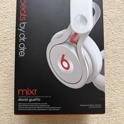 Beats by Dr Dre. Mixers by David Guetta