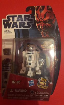 Star Wars figure r2 d2 new $20