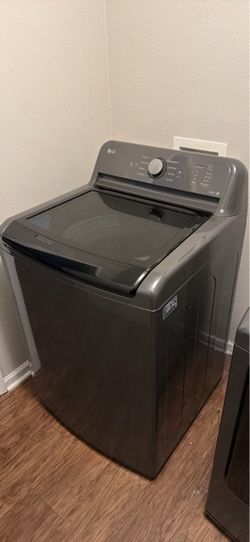 LG Top Load Washing Machine and Dryer