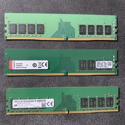 Desktop Ram 24GB (3x8GB) DDR4