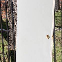 24" × 75" Primed Steel Surface Door Slab (No Frame) New