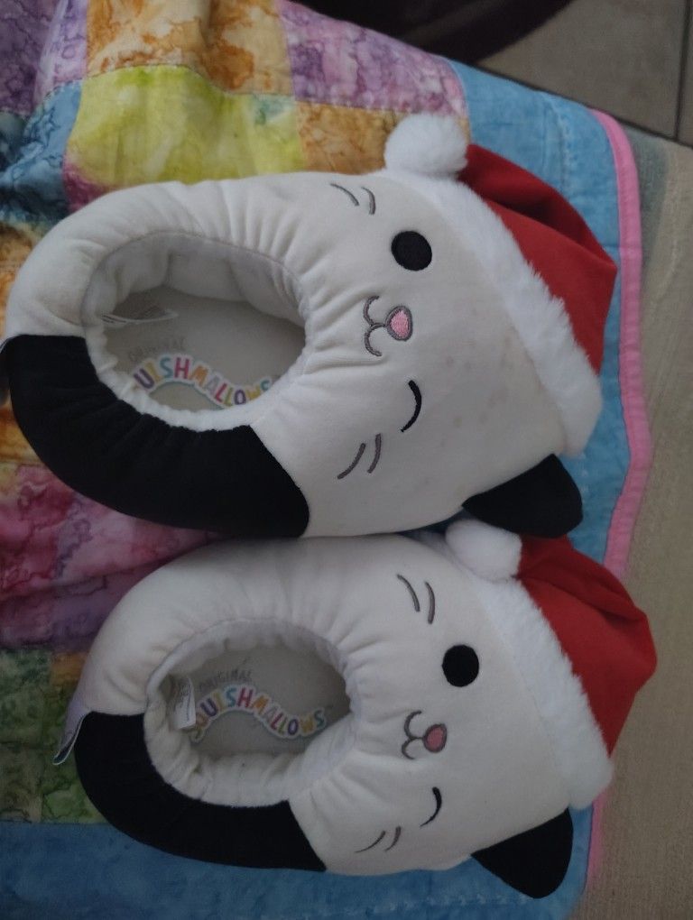 Sousmellow Santa Slippers 7.5