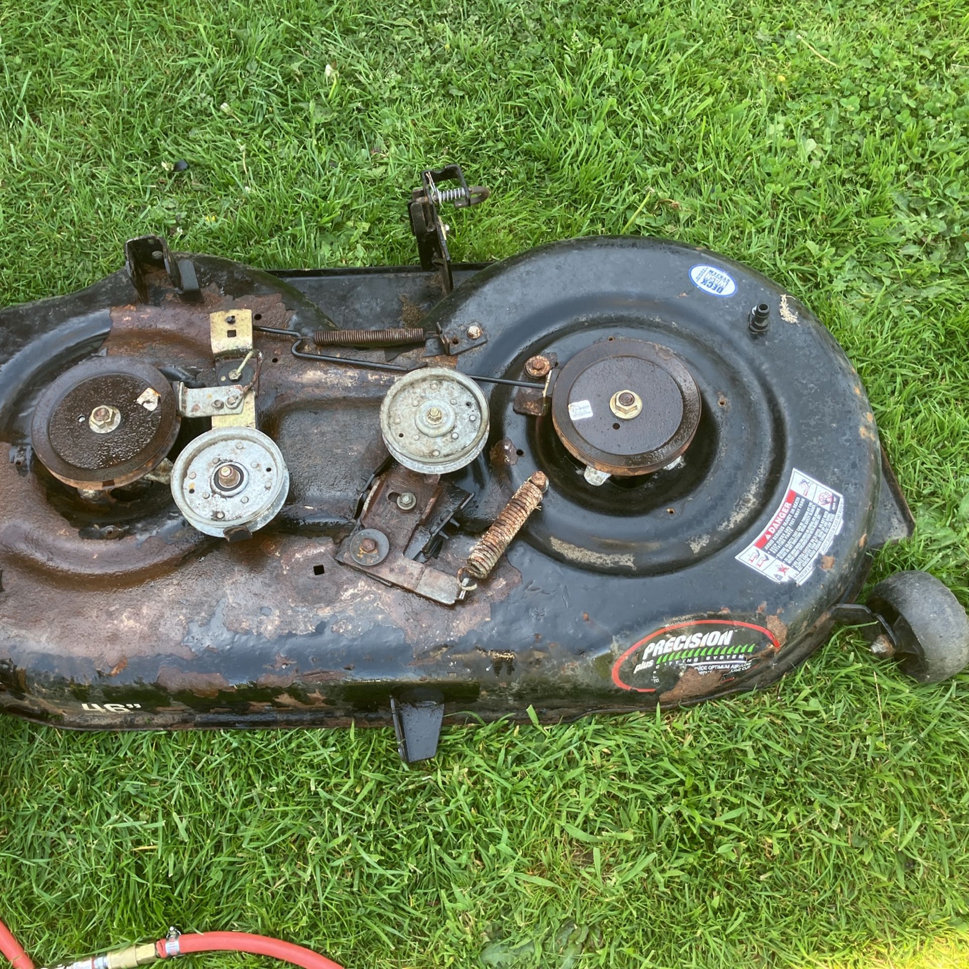 Riding Mower Desk