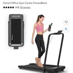 Bifanuo 2-in-1 Folding Treadmill