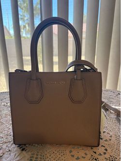 Michael Kors Mercer small satchel – khaki