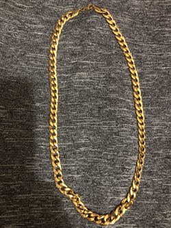 21k gold outlet chain for sale