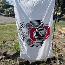 Ohio State 1997 Rose Bowl Flag