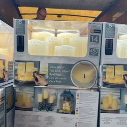 Led Glow Wick Candles