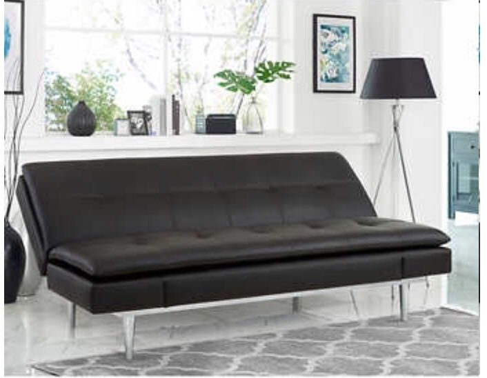 Russel Beautyrest Bonded Leather Euro Lounger
