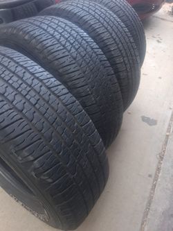 4 Newer Tires 265/70/17...Goodyear Wrangler 