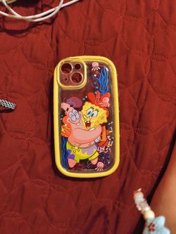 SpongeBob iPhone 14 case