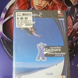 ESPN Winter X Games Snowboarding  (PlayStation 2 PS2) 🚢🐕🚢