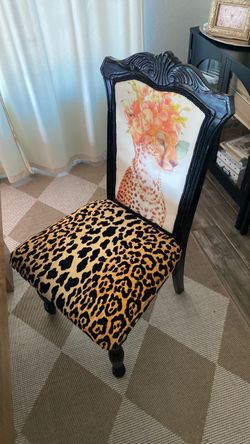 Leopard chair